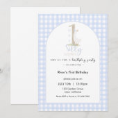 Een Gekke Goose verjaardagsuitnodiging Kaart (Voorkant / Achterkant)