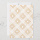 Een Gekke Goose Whimsical Baby shower Kaart (Achterkant)