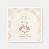 Een Gekke Goose Whimsical Baby shower Servet (Voorkant)