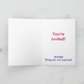 Een gekke Kaart van het Theekransje (Binnen)