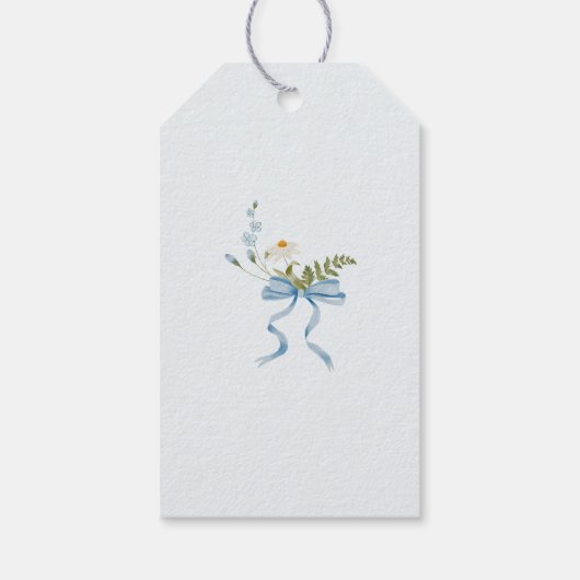 Een Gekke Kleine Gans Verjaardag Dank u Cadeaulabel (Achterkant)