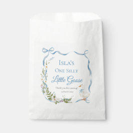 Een Gekke kleine Goose Verjaardag Waterverf Bedankzakje