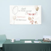 Een Gekke  Verjaardag Gans Waterverf Spandoek (Beurs)