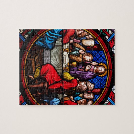 Een gekleurd afbeelding van het laatste stroper legpuzzel (Horizontaal)