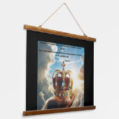 EEN GEKOZEN GENERATIE HANGEND WANDKLEED (Gebogen)