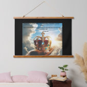 EEN GEKOZEN GENERATIE HANGEND WANDKLEED (Slaapkamer)