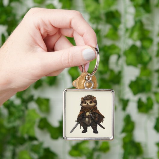 Een gekwetste krijger sleutelhanger (Hand)