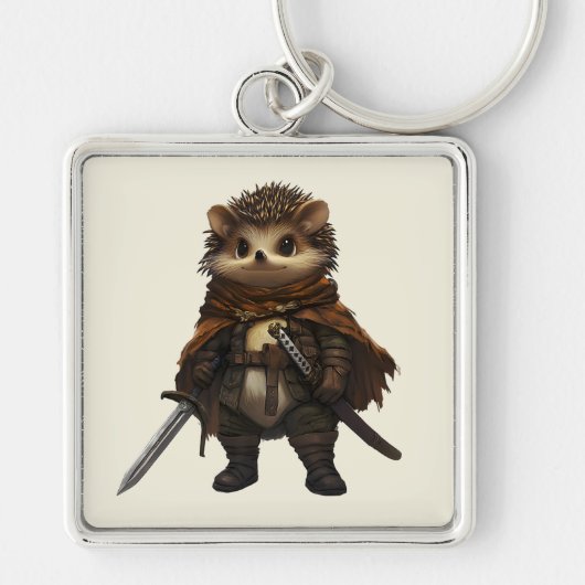 Een gekwetste krijger sleutelhanger (Voorkant)