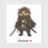 Een gekwetste krijger sticker (Vel)