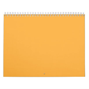 Een gele achtergrond met een kalender