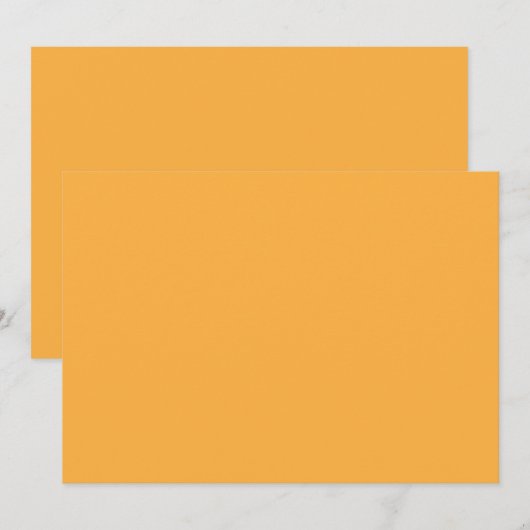 Een gele achtergrond met een save the date (Voorkant / Achterkant)