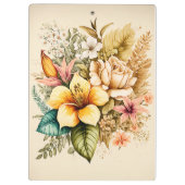 Een gele bundel bundel voor uw Valentijnse Klembord (Achterkant)