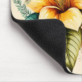 Een gele bundel bundel voor uw Valentijnse Muismat (Hoek)