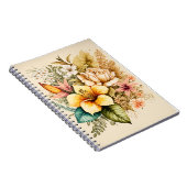 Een gele bundel bundel voor uw Valentijnse Notitieboek (Rechterzijde)