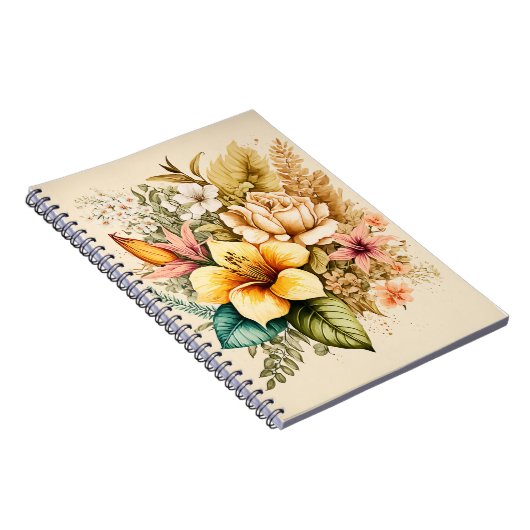 Een gele bundel bundel voor uw Valentijnse Notitieboek (Rechterzijde)