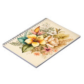 Een gele bundel bundel voor uw Valentijnse Notitieboek (Linkerzijde)