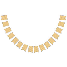 een gele en witte achtergrond met een ingewikkeld  vlaggetjes