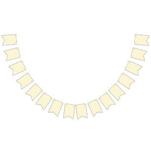 Een gele en witte achtergrond met kleine cirkels vlaggetjes