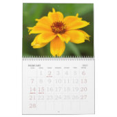 Een gele kleur voor 2025 kalender (Feb 2027)