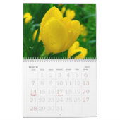 Een gele kleur voor 2025 kalender (Mar 2027)