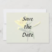 Eén Gele Lelie Save The Date (Achterkant)