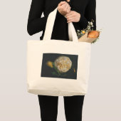 Een gele roos grote tote bag (Voorkant (product))