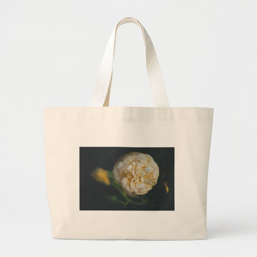 Een gele roos grote tote bag (Voorkant)