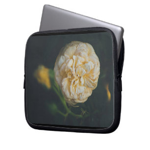 Een gele roos laptop sleeve