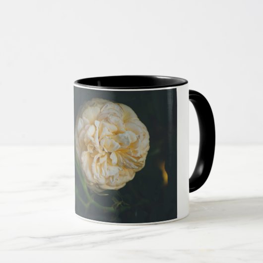 Een gele roos mok (Voorkant rechts)