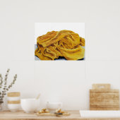 Een gele sjaal poster (Keuken)