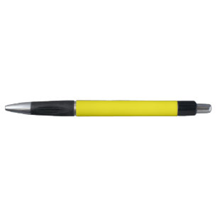 Een gele vierkant gecentreerd op een schone witte pen