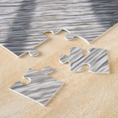 Een gele vlinder legpuzzel (Zijkant)