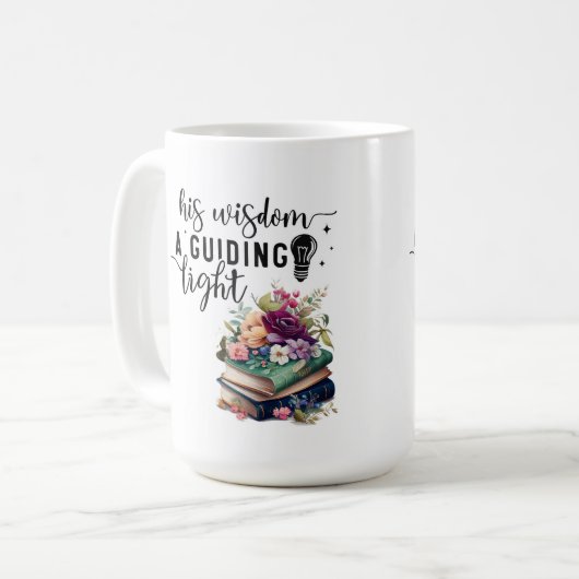 Een geleidende lichte Mok (Voorkant links)