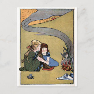 Een gelete op Ketel kookt nooit Vintage Briefkaart