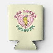 Een geliefde leraar Valentijn leraar cadeau Blikjeskoeler (Achterkant)