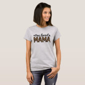 Eén geliefde mama - Moederdag T-shirt (Voorkant volledig)
