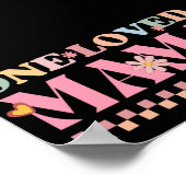 Een geliefde mama poster (Hoek)