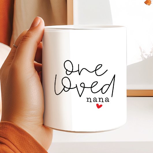 Eén geliefde oma koffiemok
