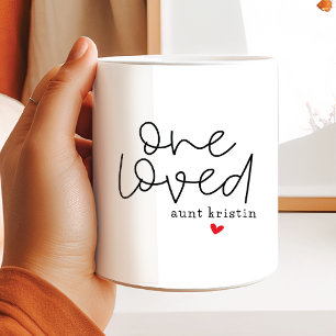 Eén geliefde tante koffiemok