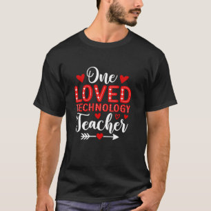 Een geliefde technologie leraar grappige leraar Va T-shirt
