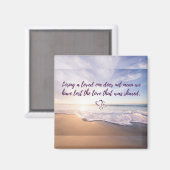 Een geliefde verliezen magneet (Voorkant / Achterkant)