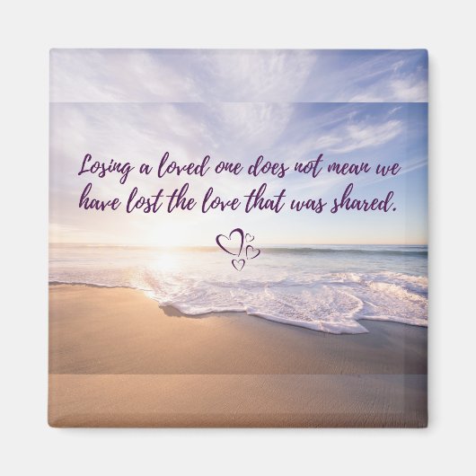 Een geliefde verliezen magneet (Voorkant)