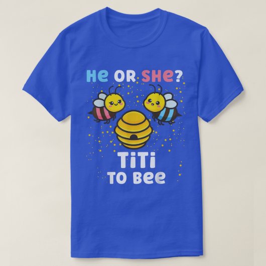 Een gelijkaardig Baby onthullen een feest dat hij  T-shirt (Design voorkant)