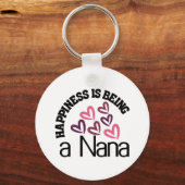 Een geluk is een Nana Sleutelhanger (Voorkant)