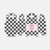 Een gelukkig Babe Happy Face Pink Bedankdoosjes (Uitgevouwen)