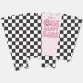 Een gelukkig Babe Happy Face Pink Bedankdoosjes (Ongevouwen)