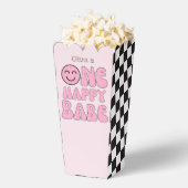 Een gelukkig Babe Happy Face Pink Bedankdoosjes (Popped)