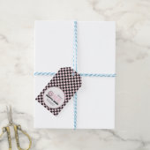 Een gelukkig Babe Meisjes Roze 1e Verjaardag Cadeaulabel (Met Touw)