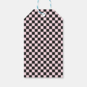 Een gelukkig Babe Meisjes Roze 1e Verjaardag Cadeaulabel (Achterkant)