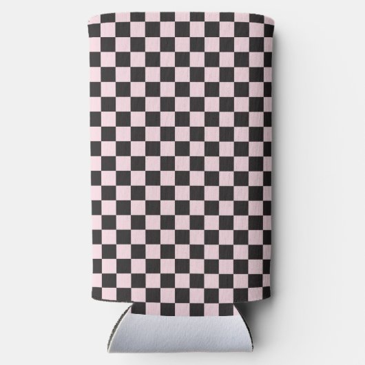 Een gelukkig Babe Meisjes Roze 1e Verjaardag Seltzer Blikjeskoeler (Achterkant)